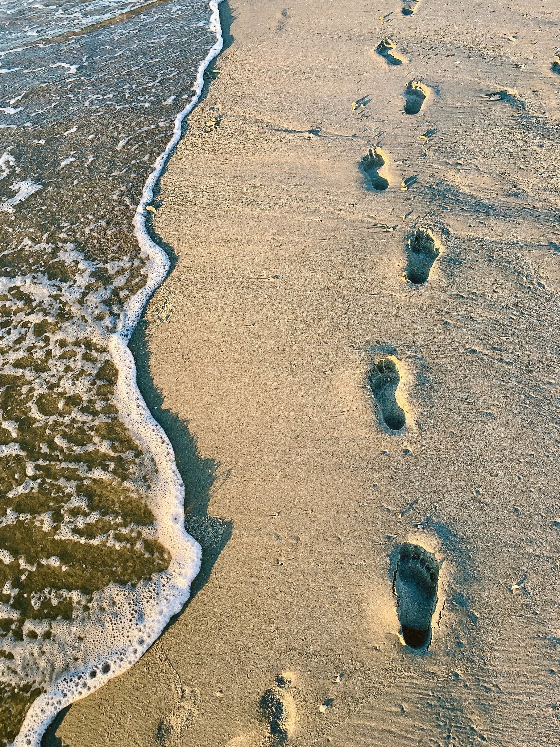 Footprints on Sand